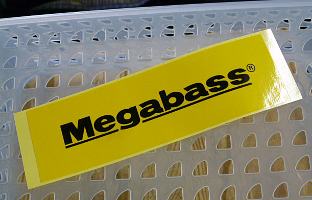 Megabass Sticker 2017 Yellow