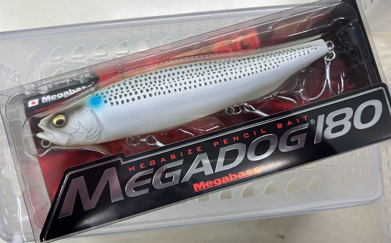 MEGADOG 180 Double Glow Mullet - Click Image to Close