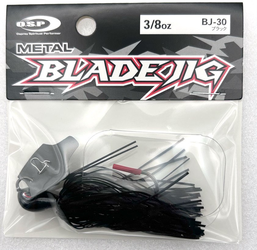 METAL BLADE JIG 3/8oz Black