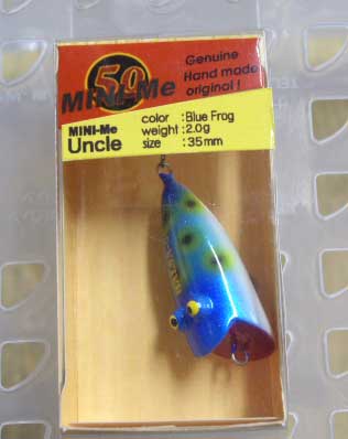 MINI-Me Uncle Blue Frog