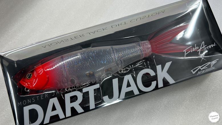 Dart Jack 220 Clear Red Head - Click Image to Close
