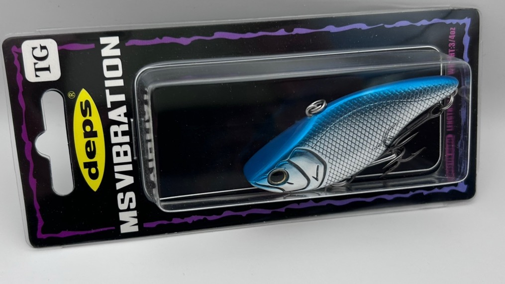 MS Vibration TUNGSTEN Blue Shad