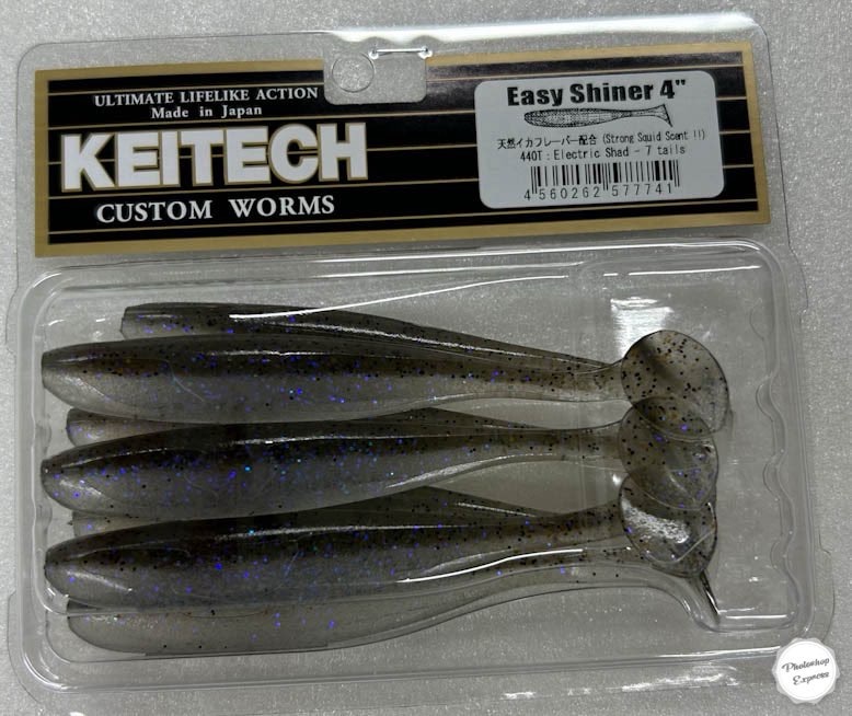 EASY SHINER 4inch 440:Electric Shad