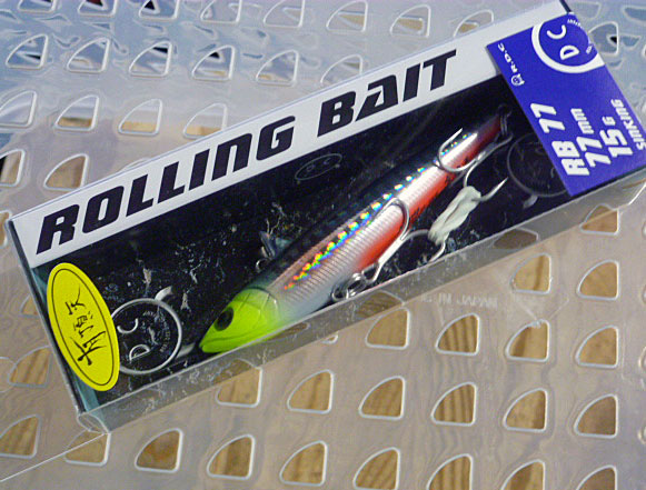 Rolling Bait RB-77 U-Chart Head Iwashi (Custom Color) - ウインドウを閉じる