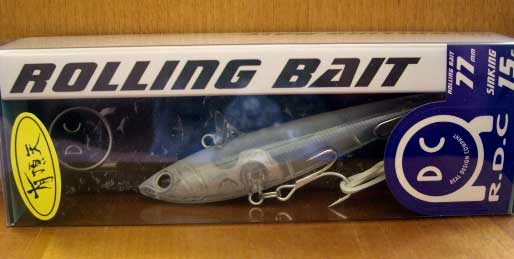 Rolling Bait RB-77 U-White Mirage (Custom Color) - Click Image to Close