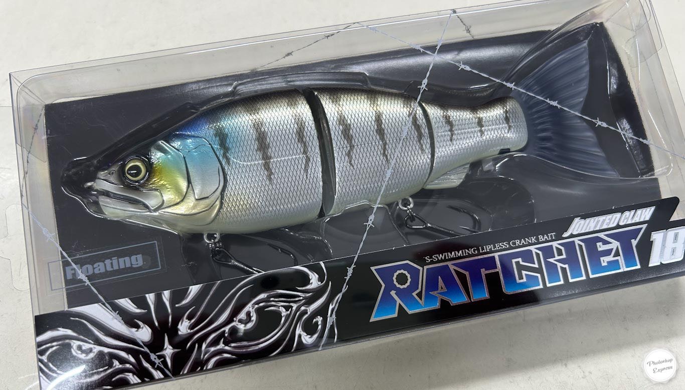 JOINTED CLAW RATCHET 184 Wild Perch - Click Image to Close