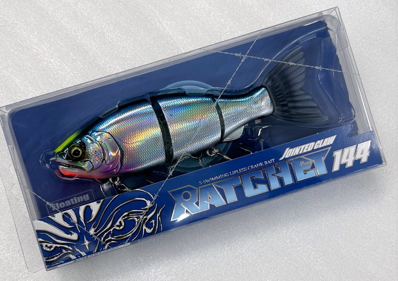 JOINTED CLAW RATCHET 144 SW Laser Bait