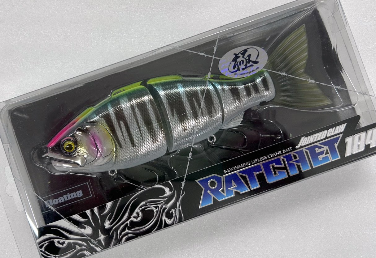 JOINTED CLAW RATCHET 184 Visible Silver Shad [SP-C]