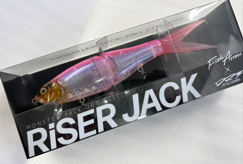Fish Arrow x DRT Riser Jack Clear Pink - Click Image to Close