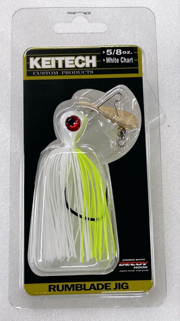 RUMBKLADE JIG 5/8oz White Chart