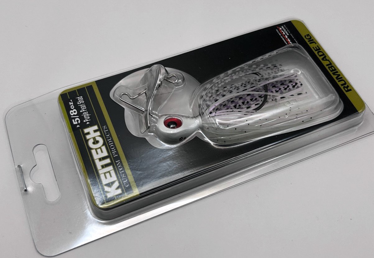 RUMBLADE JIG 5/8oz Purple Pearl Shad