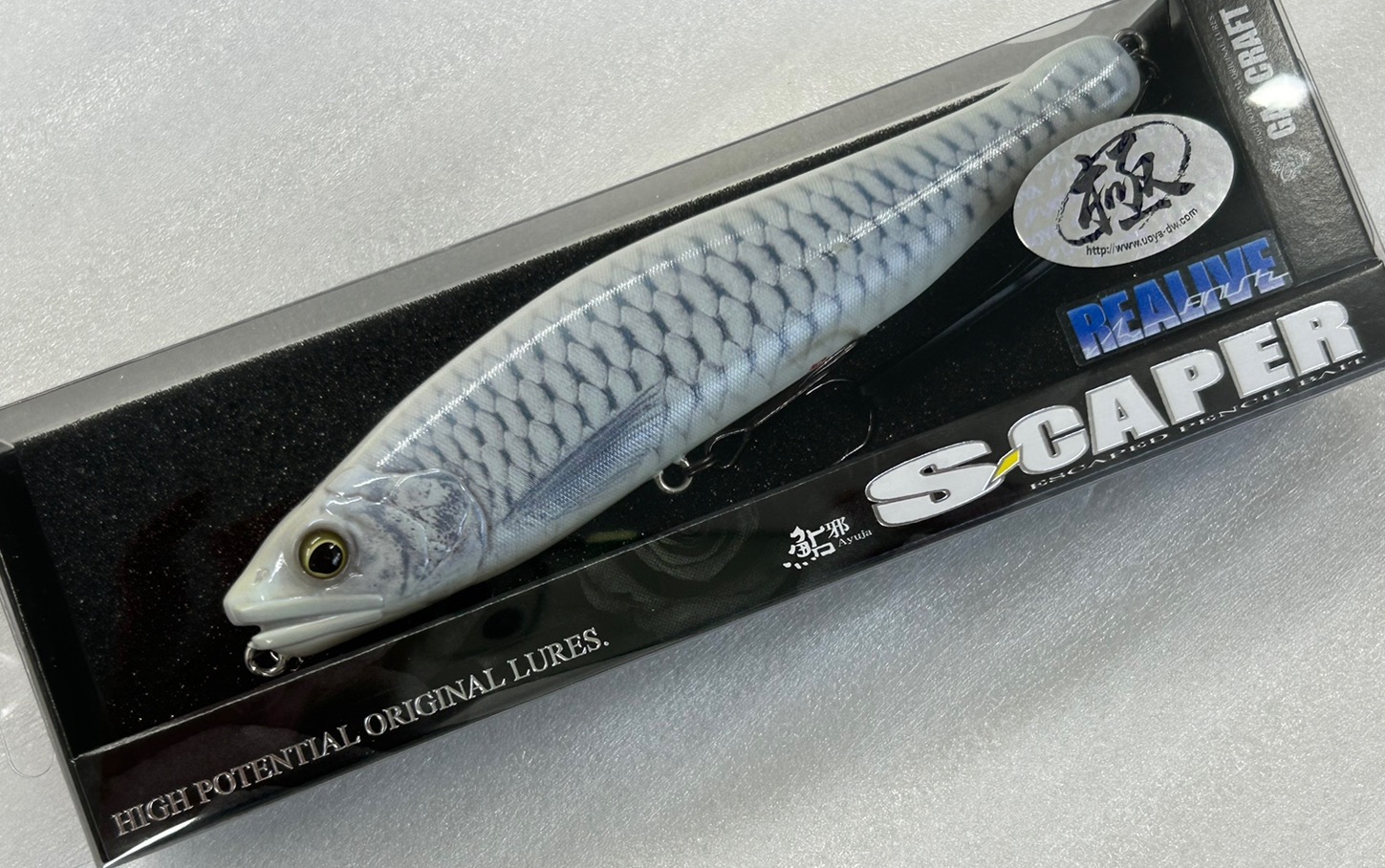 S-CAPER High Sound Model FAINT GLOW SHAD[REALIVE] - Click Image to Close