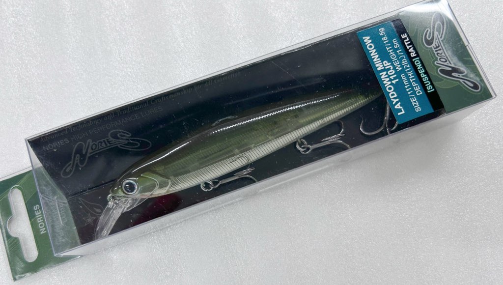 LAYDOWN MINNOW 110JP Moroko Attention