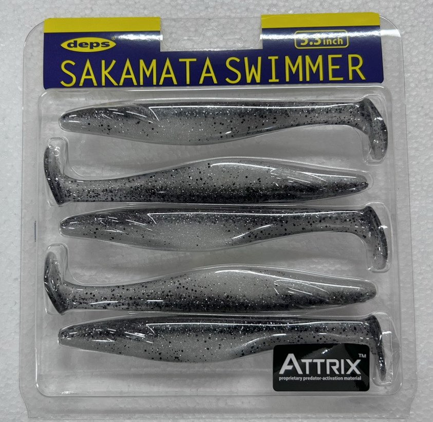 SAKAMATA SWIMMER 5.3inch #127 Silver Shad