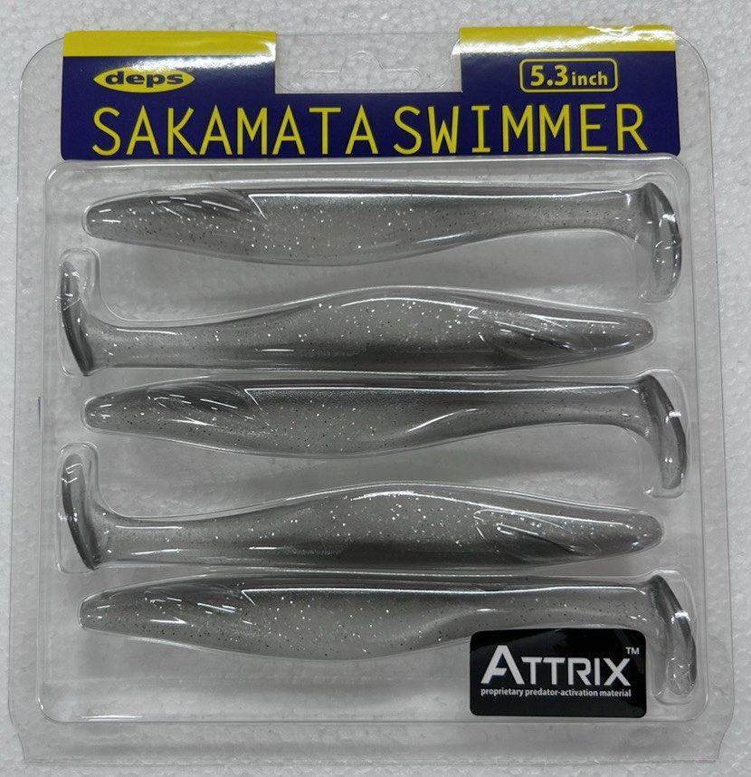 SAKAMATA SWIMMER 5.3inch #92 Silver Shiner
