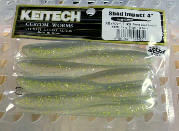 Shad Impact 4inch 426: Sexy Shad(Old type)