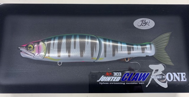 JOINTED CLAW SHAKU-ONE TYPE-SF Visible Silver Shad
