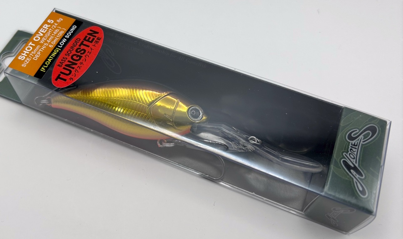 SHOT OVER 5 Premium Gold Shad