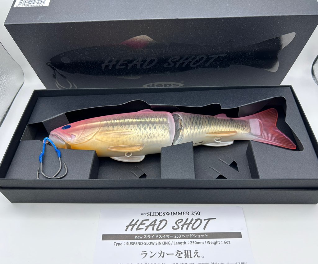 SLIDE SWIMMER Head Shot Cherry Metal[Limited Color]