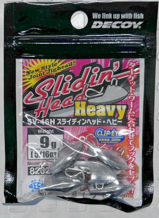 Slidin' Head Heavy 9g Slidin' Head Heavy 9g