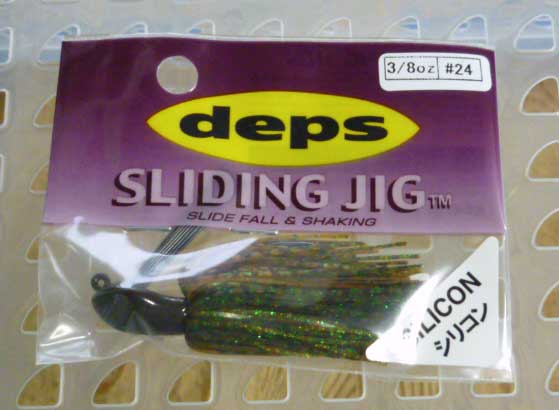 SLIDING JIG 3/8oz SILICON #24 Scale Rootbeer