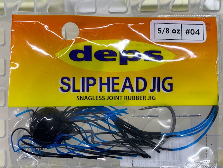 SLIP HEAD JIG 5/8oz #04 Blue Black