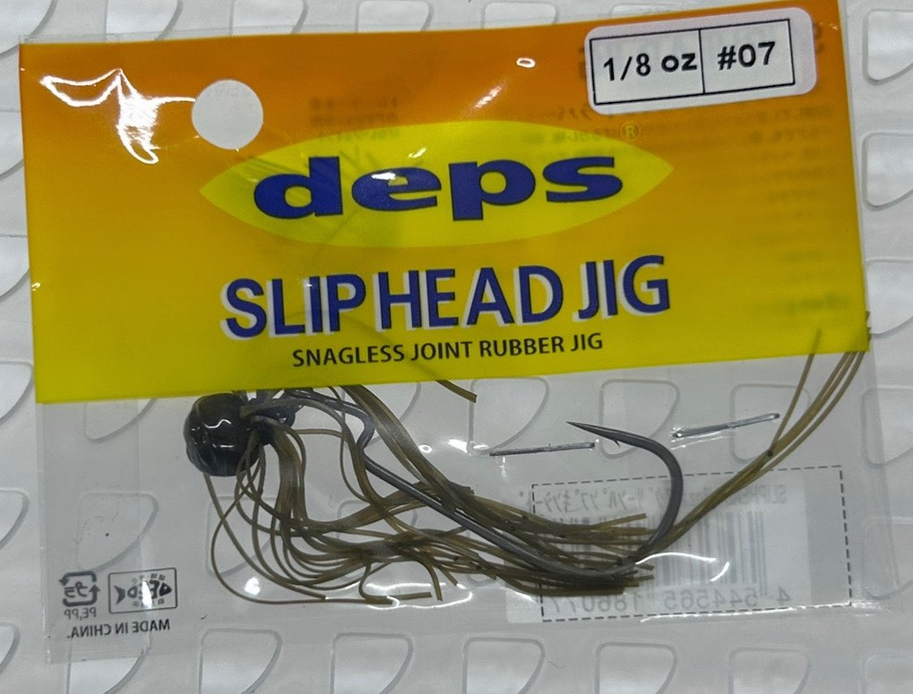 SLIP HEAD JIG 1/8oz #07 Greenumpkin Seed