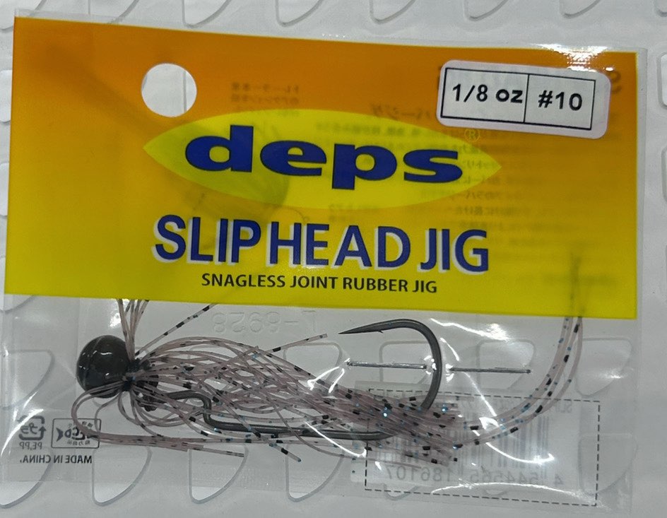 SLIP HEAD JIG 1/8oz #10 Sakura Baby Blue Flake
