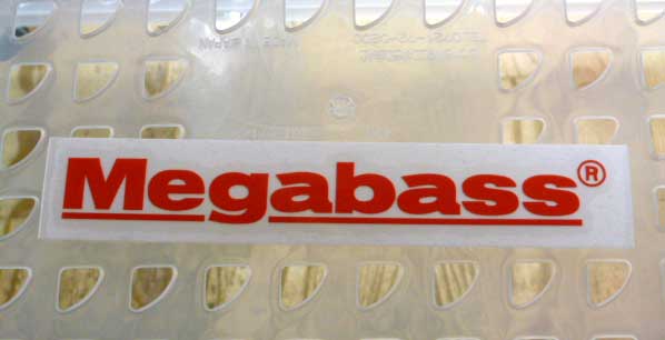 Megabass Sticker 10cm Red
