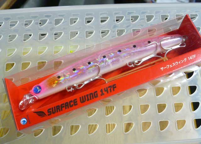 Surface Wing 147F Pink Head Glow Clear - ウインドウを閉じる