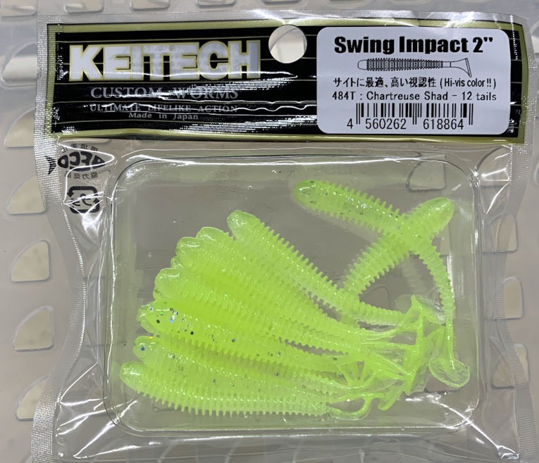SWING IMPACT 2inch 484:Chartreuse Shad