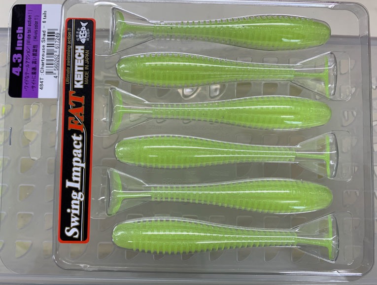 Swing Impact Fat 4.3inch 484:Chartreuse Shad