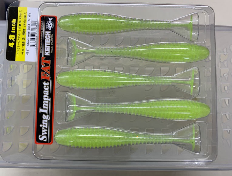 Swing Impact Fat 4.8inch 484:Chartreuse Shad