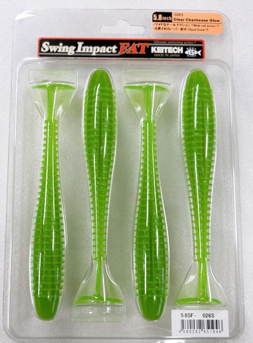 Swing Impact Fat 5.8inch 026:Clear Chartreuse Glow - Click Image to Close