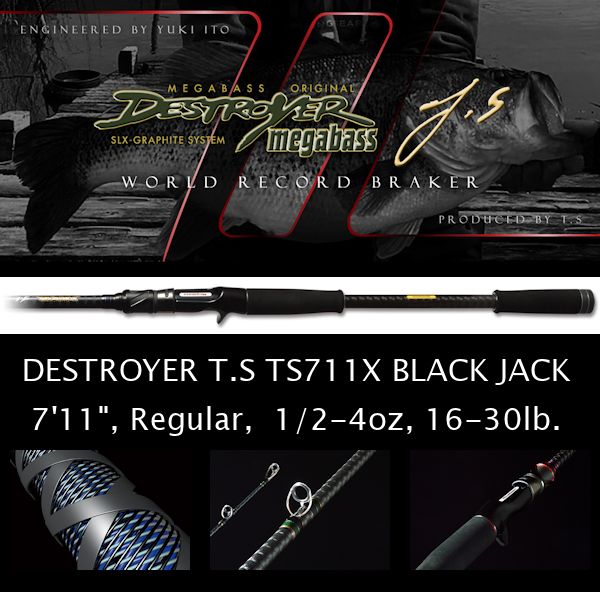 DESTROYER TS TS711X BLACK JACK[Only UPS]