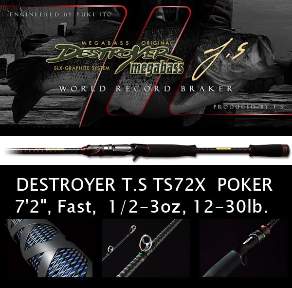 DESTROYER TS TS72X POKER[Only UPS]