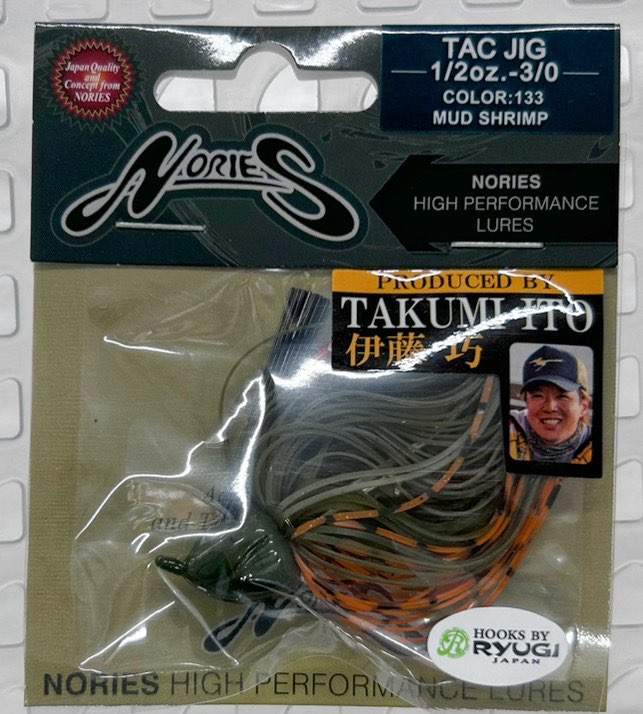 TAC JIG 1/2oz-#3/0 #133 Mud Shrimp
