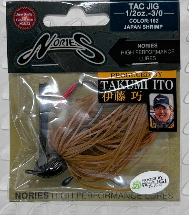 TAC JIG 1/2oz-#3/0 #162 Japan Shrimp TAC JIG 1/2oz-#3/0 #162 Japan Shrimp