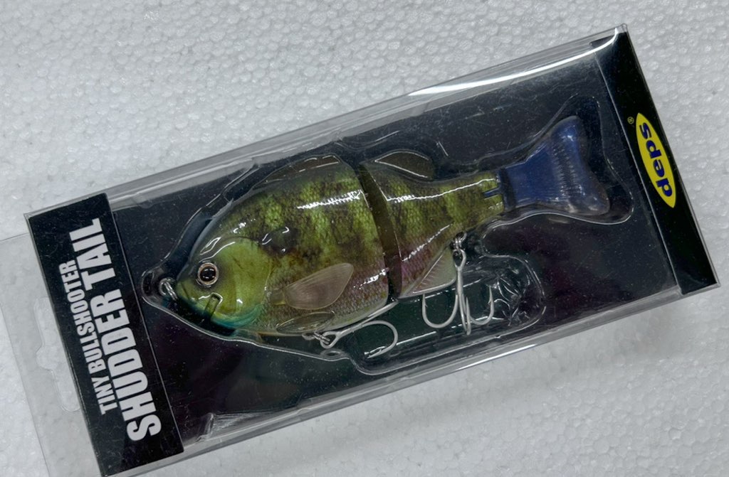 TINY BULLSHOOTER SHUDDER TAIL Real Bluegill