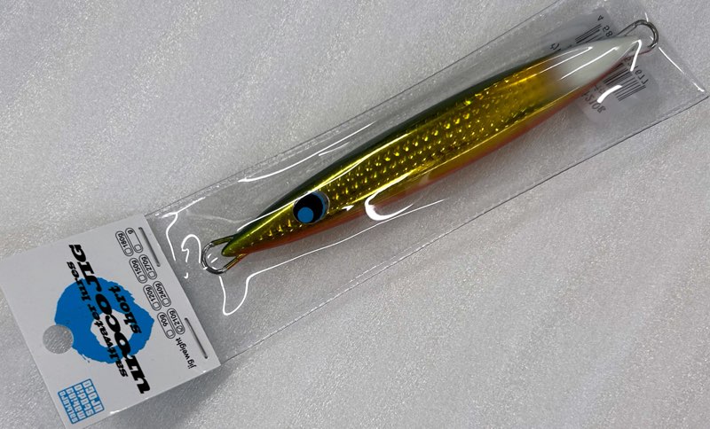 Uroco Jig Short 210g #003G Midokin Glow Tip