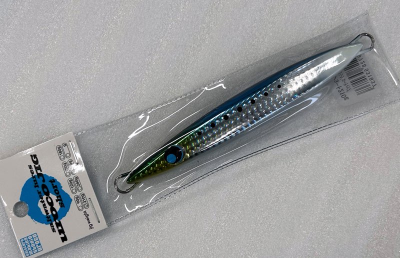 Uroco Jig Short 210g #008G Iwashi Glow Tip