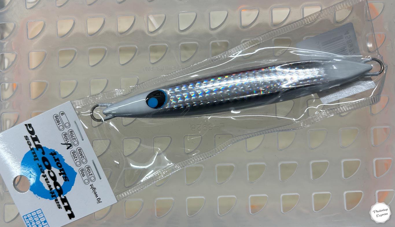 Uroco Jig Short 150g #007G Silver Double End Glow - Click Image to Close