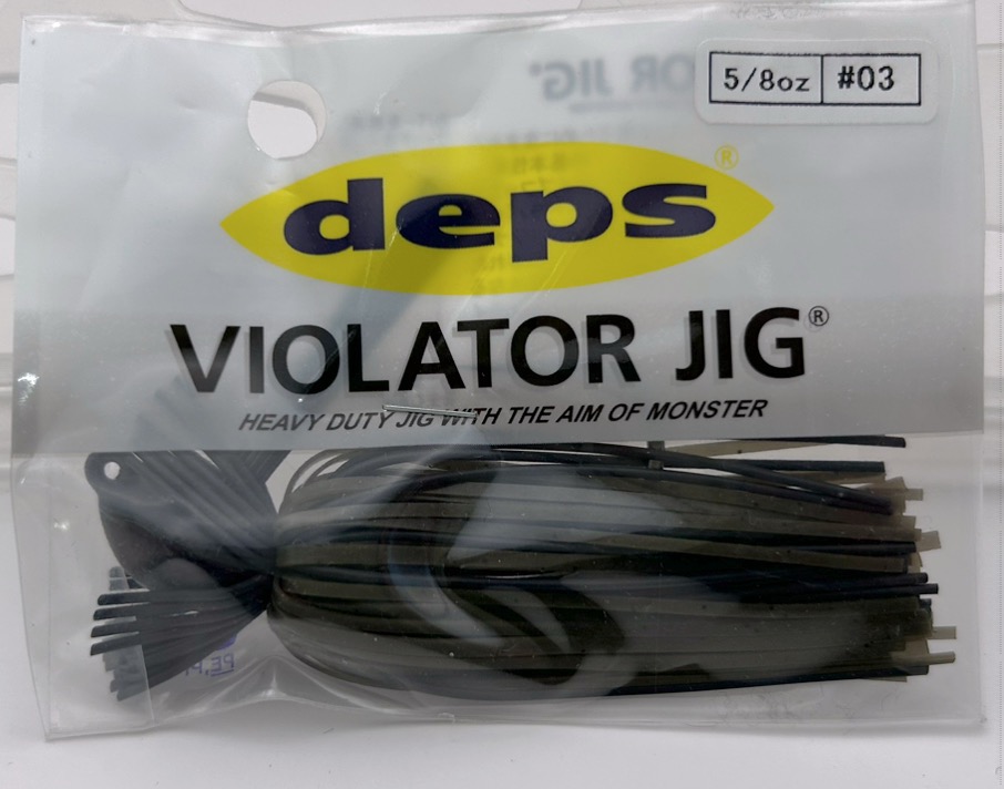 VIOLATOR JIG 5/8oz 03:Black Green Pumpkin