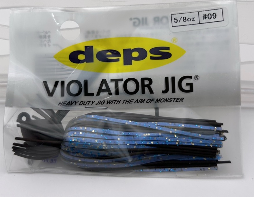 VIOLATOR JIG 5/8oz 09:Brown Blue Grimmer Gold Blue Flake