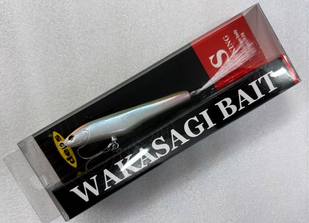WAKASAGI BAIT 65S #08 Pearl Minnow - Click Image to Close