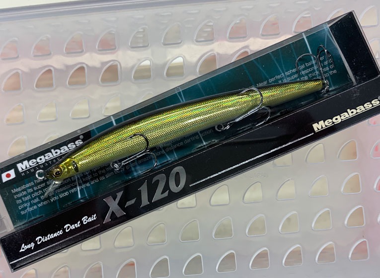 X-120 GG MOSSBACK GOLDEN SHAD - Click Image to Close