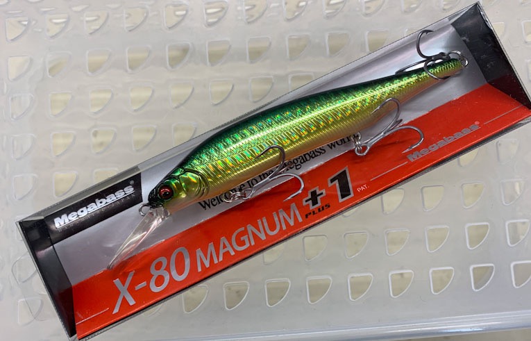 X-80 MAGNUM+1 GG LIME GOLD OB - Click Image to Close