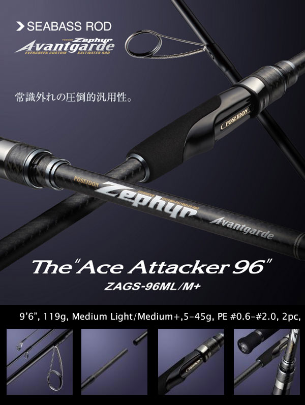 Zephyr Avantgarde ZAGS-96ML/M+ Ace Attcker 96