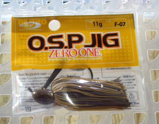 O.S.P. JIG ZERO ONE 11g F-07 - Click Image to Close