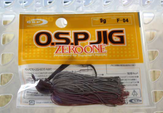 O.S.P. JIG ZERO ONE 9g F-04 - Click Image to Close